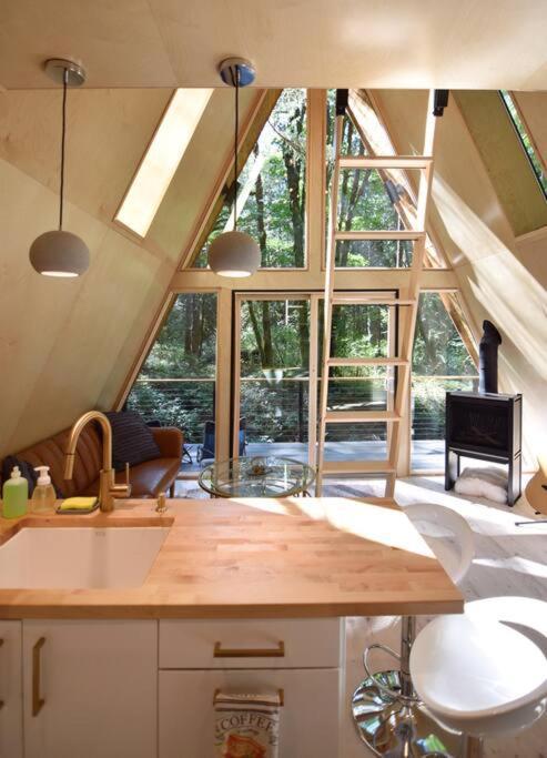 הוילה Index The Treeframe Cabin מראה חיצוני תמונה
